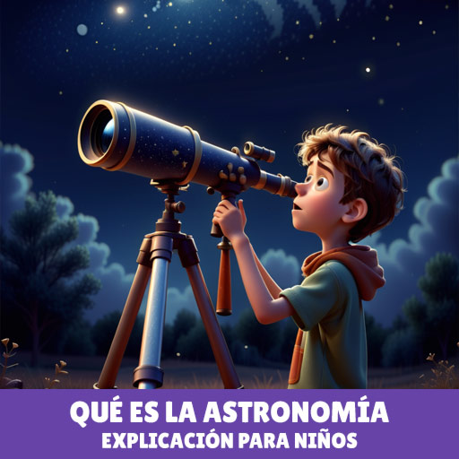 Qué es la Astronomía: explicación para niños