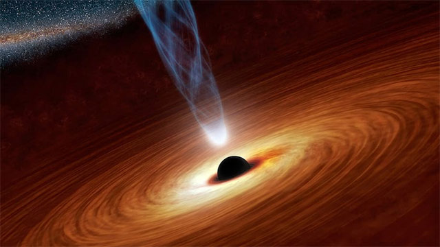 Recreación de un agujero negro - NASA / Pxfuel
