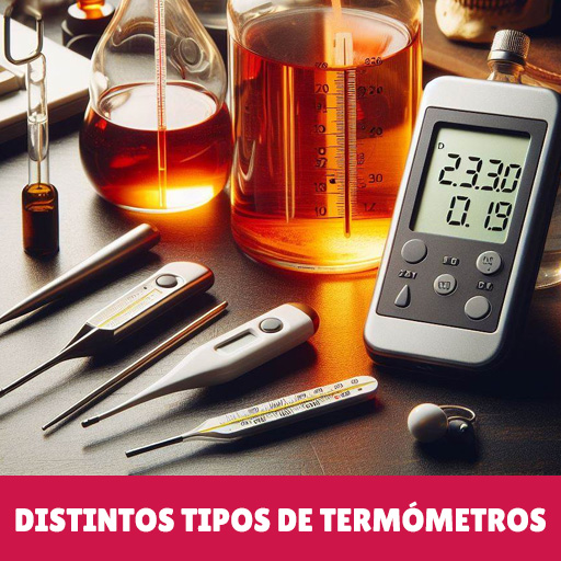 Distintos tipos de termómetros
