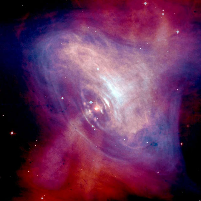 Púlsar de la nebulosa del Cangrejo - https://www.dvidshub.net/