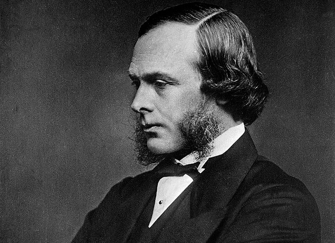 Fotografía de Joseph Lister de joven - Wikipedia